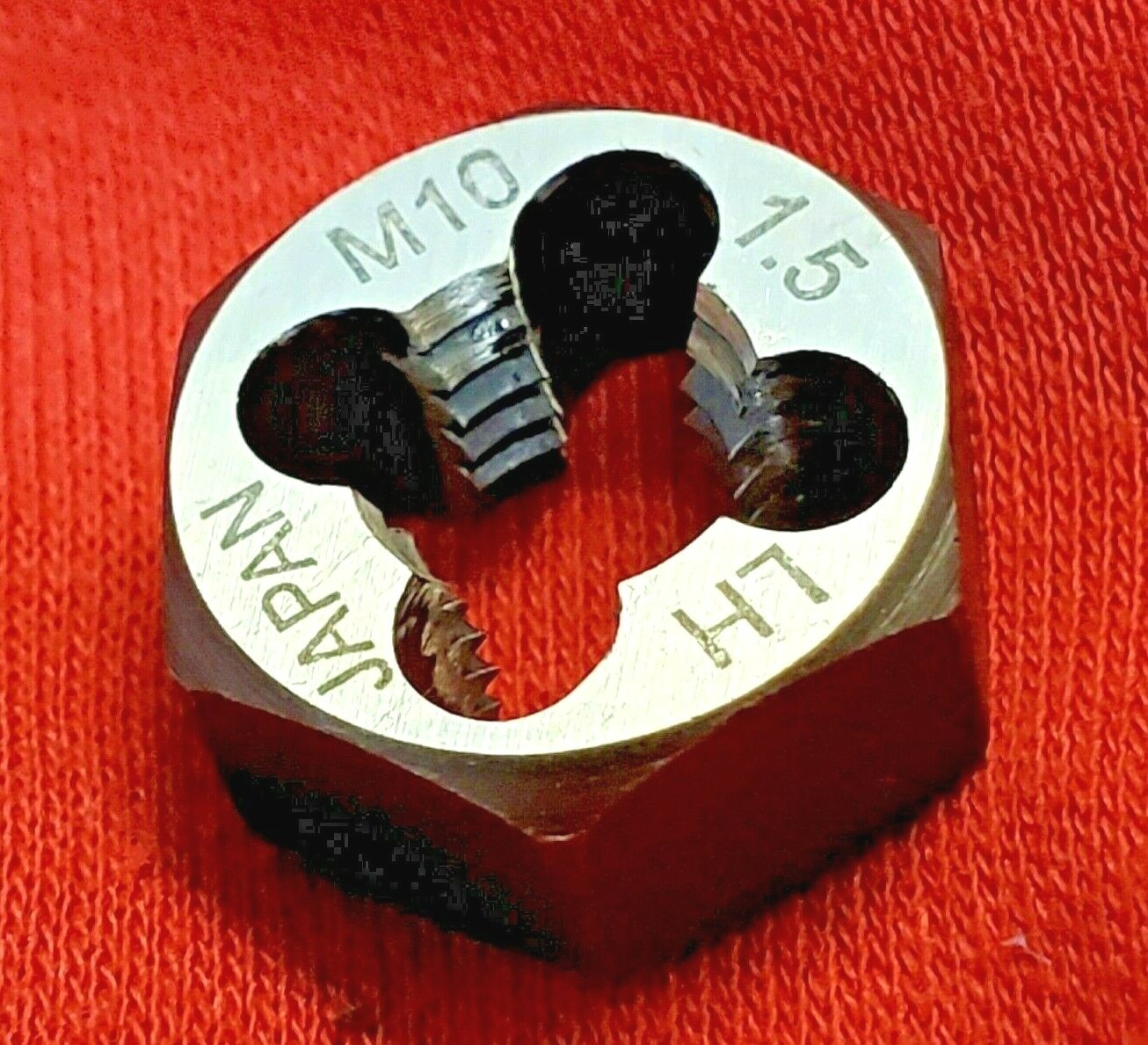 M10 X 1.5 10MM LEFT HAND x .75″ Hex Rethread Die Alfa MHD70762L CS LH Metric