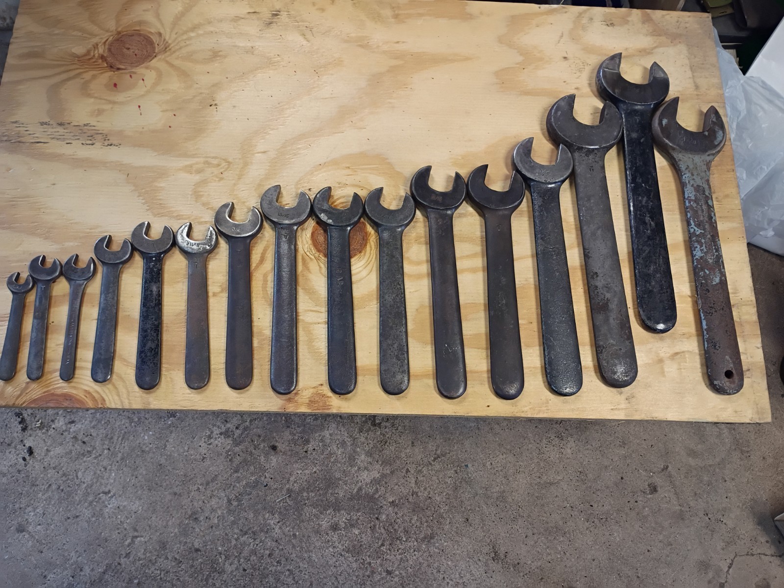 WILLIAMS ENGINEERS SERVICE W IN DIAMOND WRENCHES USA AIR HYDRAULIC 3/4 7/8 5/8