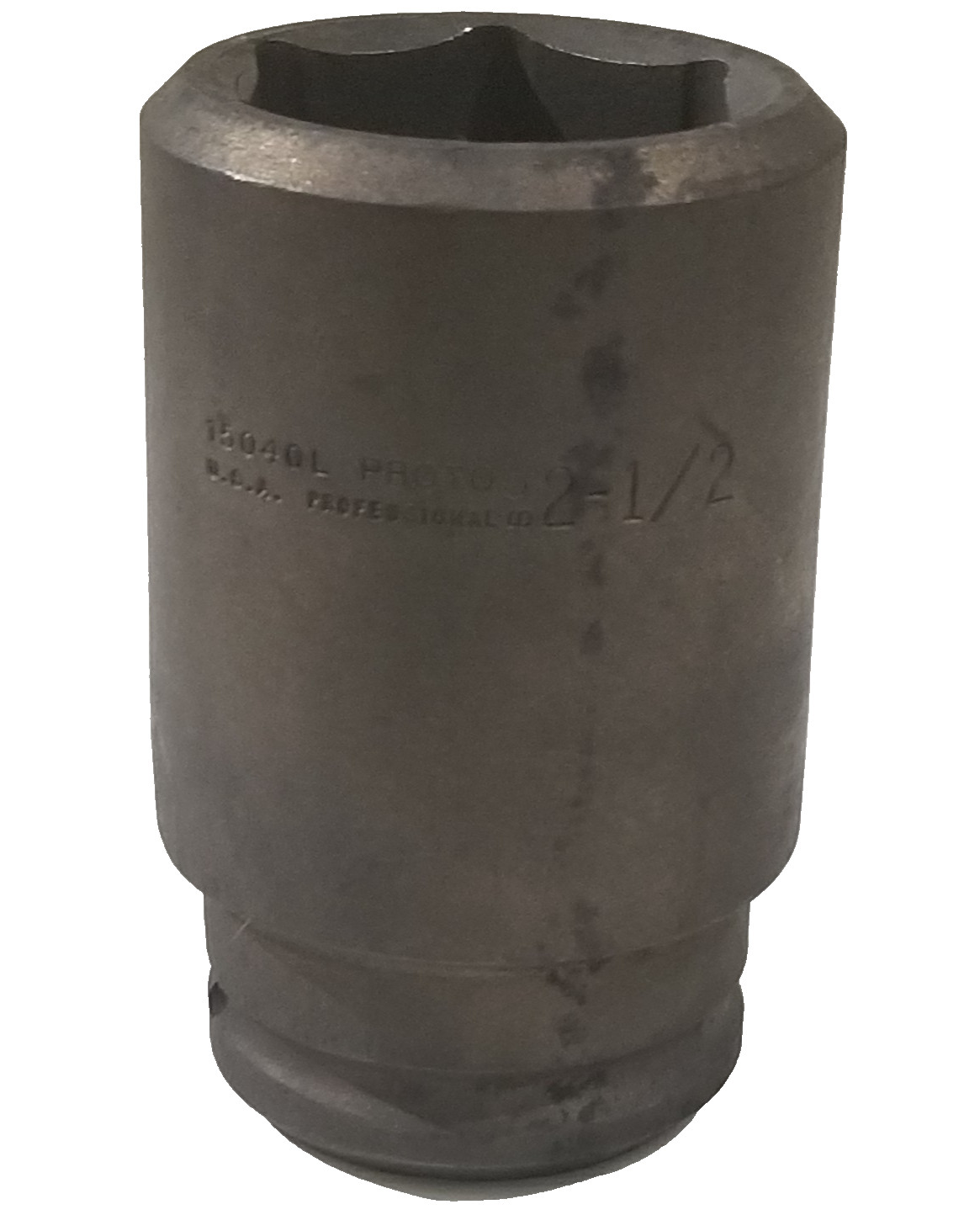 Proto 2-1/2 inches Deep Impact Socket 1-1/2 inches Drive 6 Point