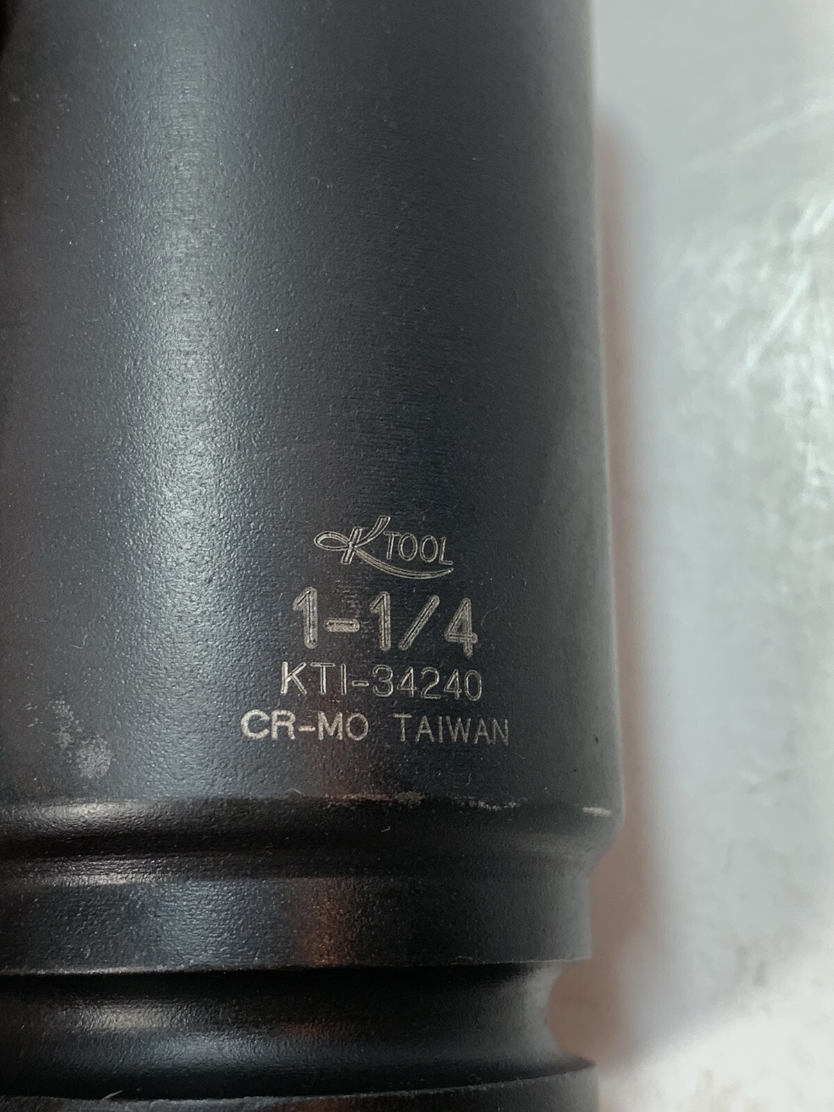 K Tool | KTI-34240 | 3/4in. Drive | Deep Well | 6 Point Impact Socket | 1-1/4in.