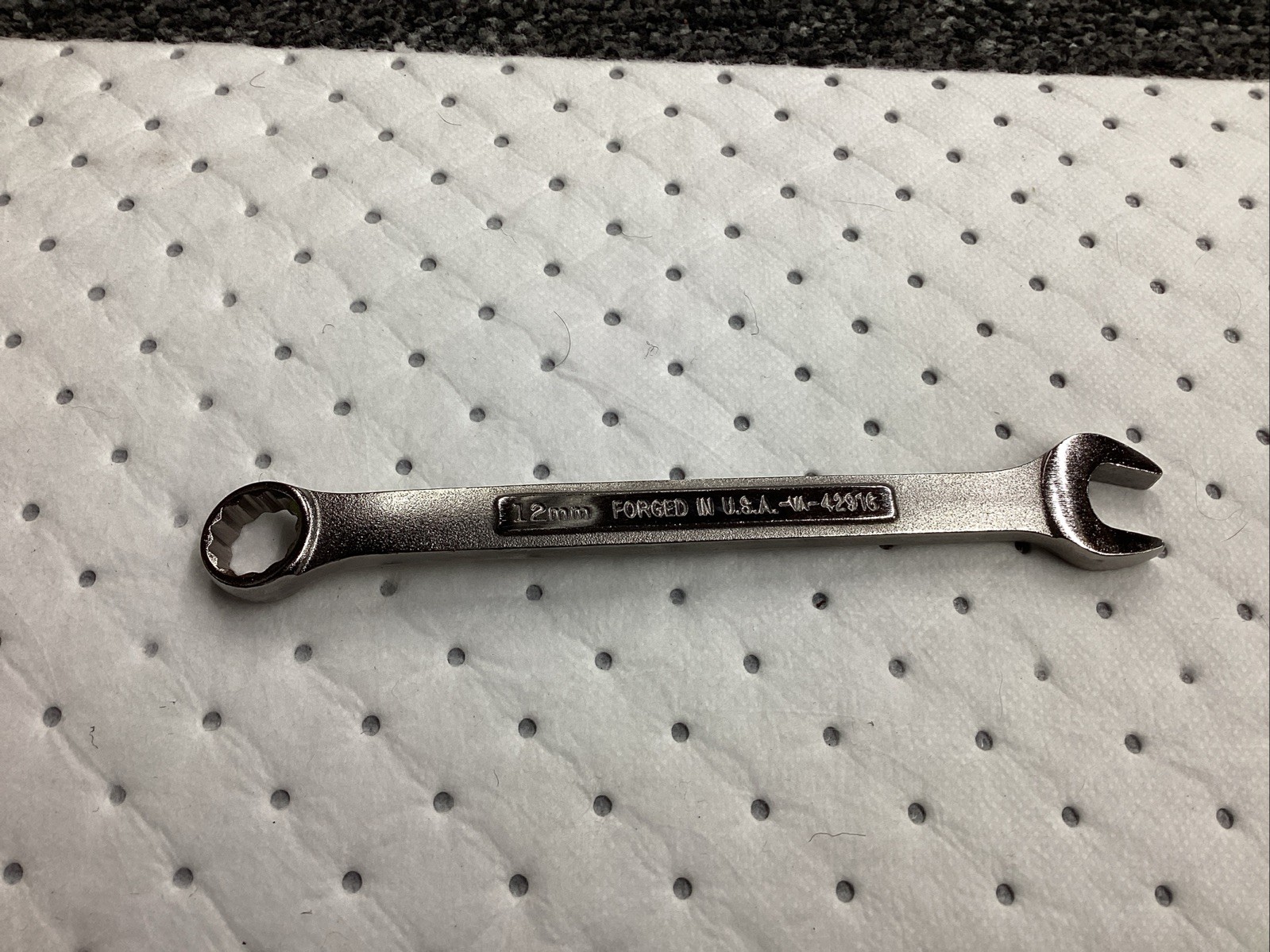 Craftsman USA 12 MM 12 Point Combination Wrench 42916 VA Metric NOS