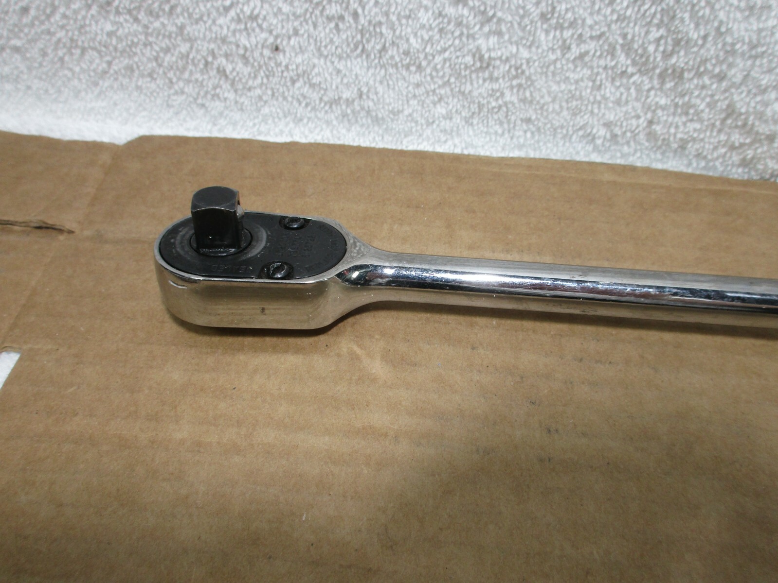 Snap on Tools 3/8 FHL80 soft grip Ratchet rare USA used