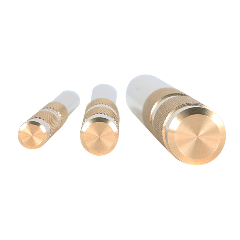 Wansgo 3 Pcs Brass Drift Punch Set 3/8″ to 3/4″ Replace For 61360
