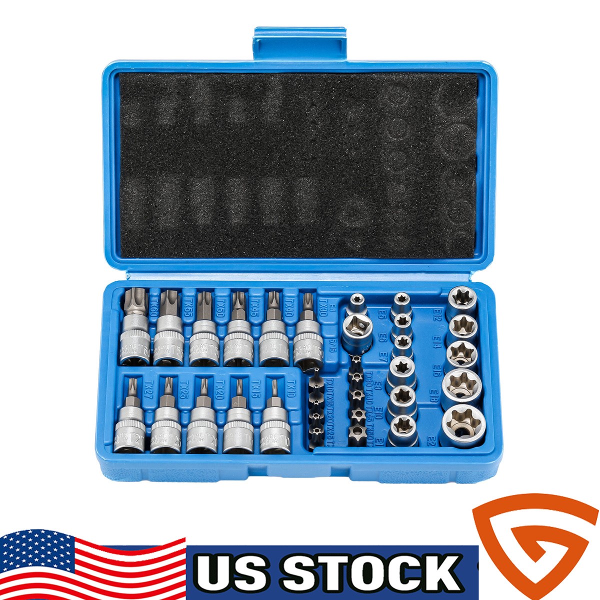 Torx Socket Set inverted torx socket for European Car Tool E-Torx Socket