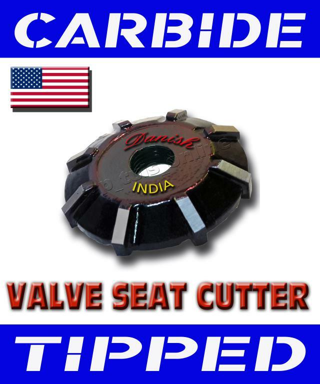 1x VALVE SEAT CUTTER CARBIDE TIPPED 1.13/16″,1.812″, 46 MM 45 DEG CUT HARD SEAT