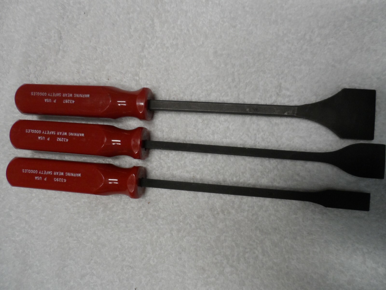 Craftsman Gasket Scraper Set (1/2″, 1, 1-1/2″), made in USA – 3 pcs