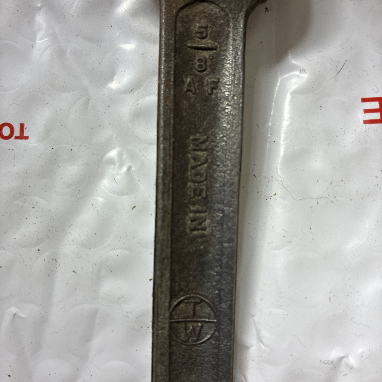 Vintage Superslim 5/8AF & 9/16AF Open Ended Spanner Made In England (B)