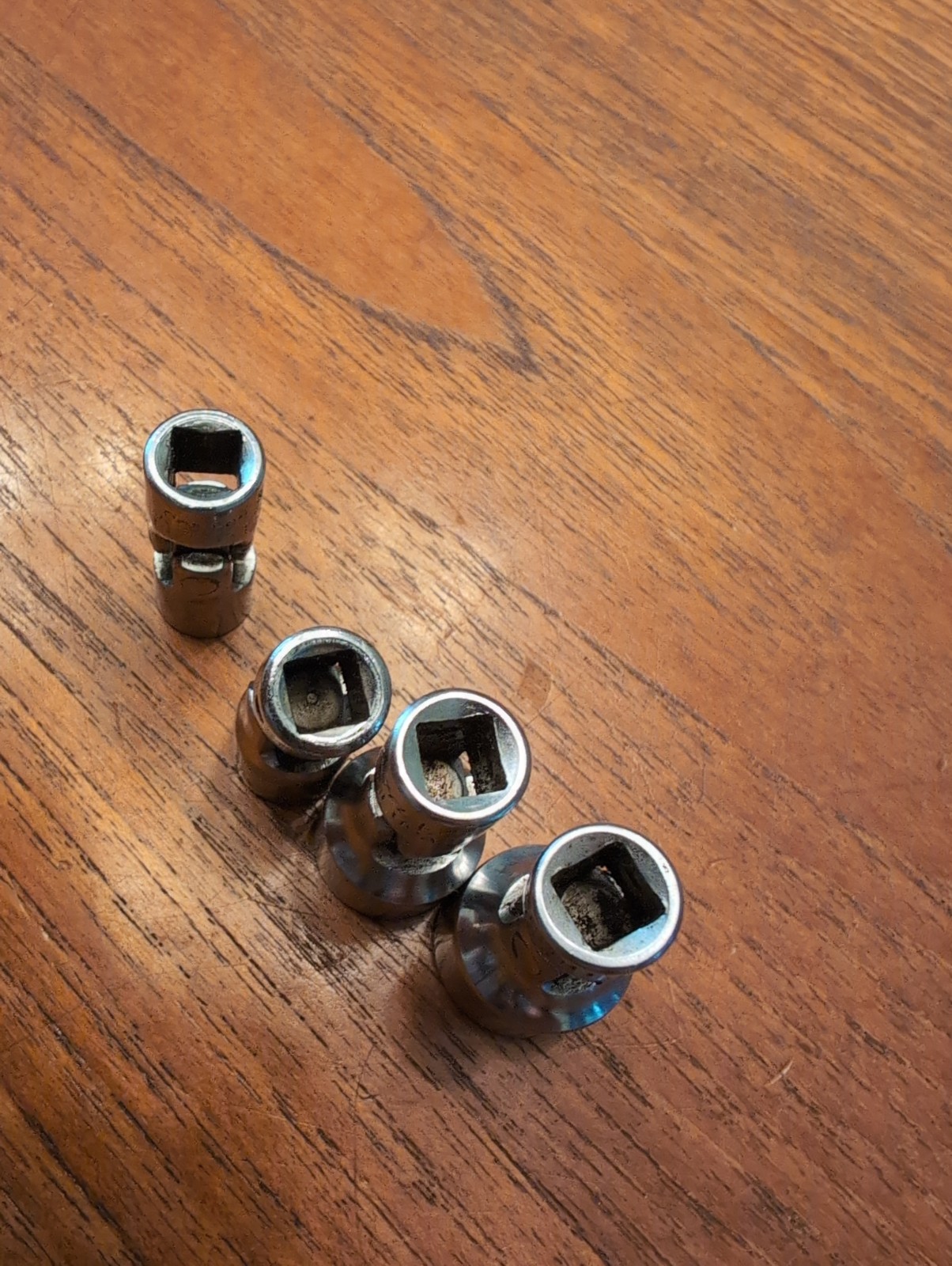Snap On TMUS181 TMU161 TMU121 TMUS101 1/4″ Dr. Swivel Flex Socket set
