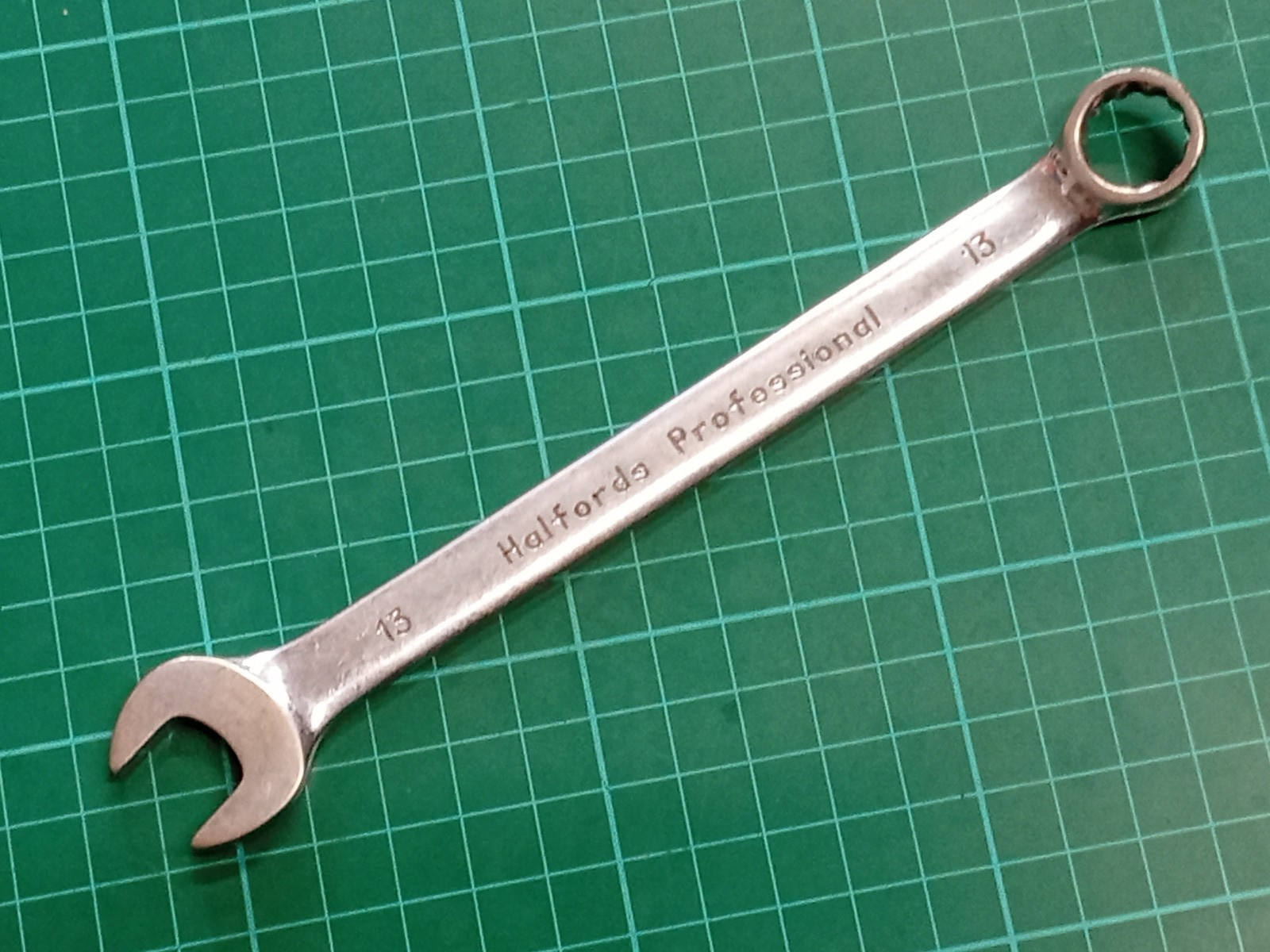 Halfords Professional 13mm, Chrome Vanadium Steel, Combination Spanner