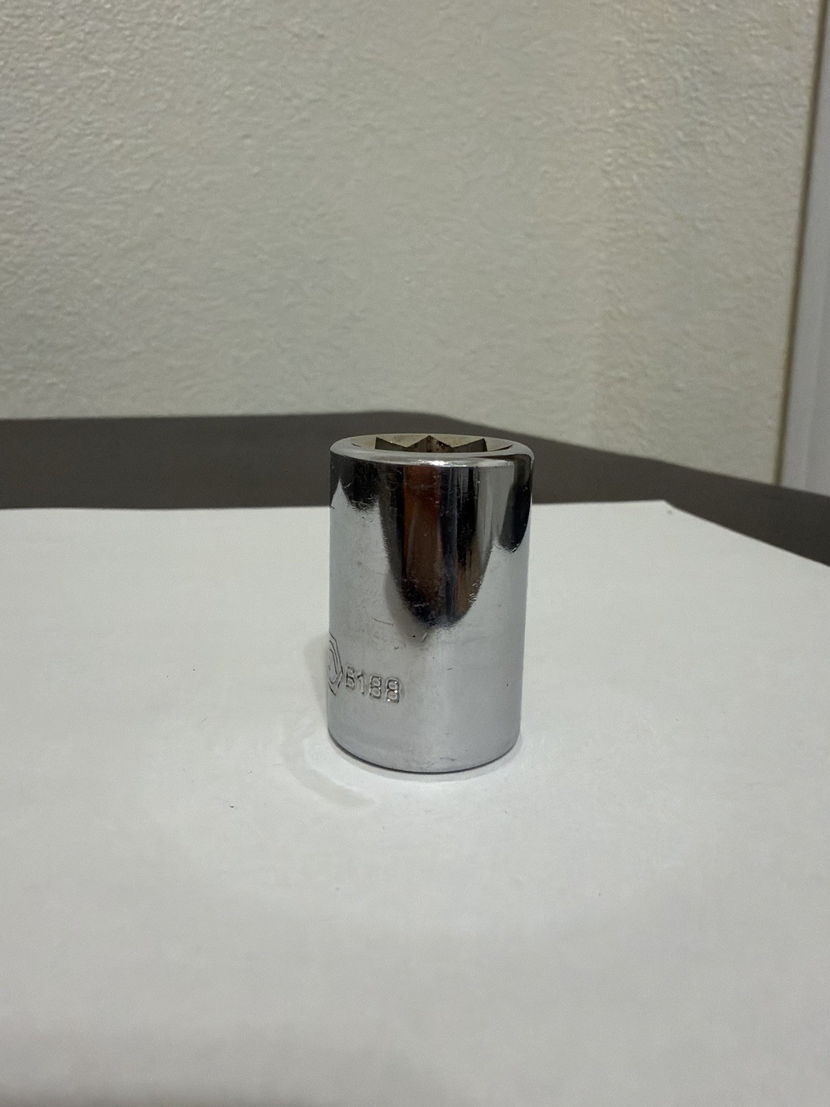 Matco 9/16″ Shallow Socket 3/8″ Drive 8 Point Double Square B188 USA