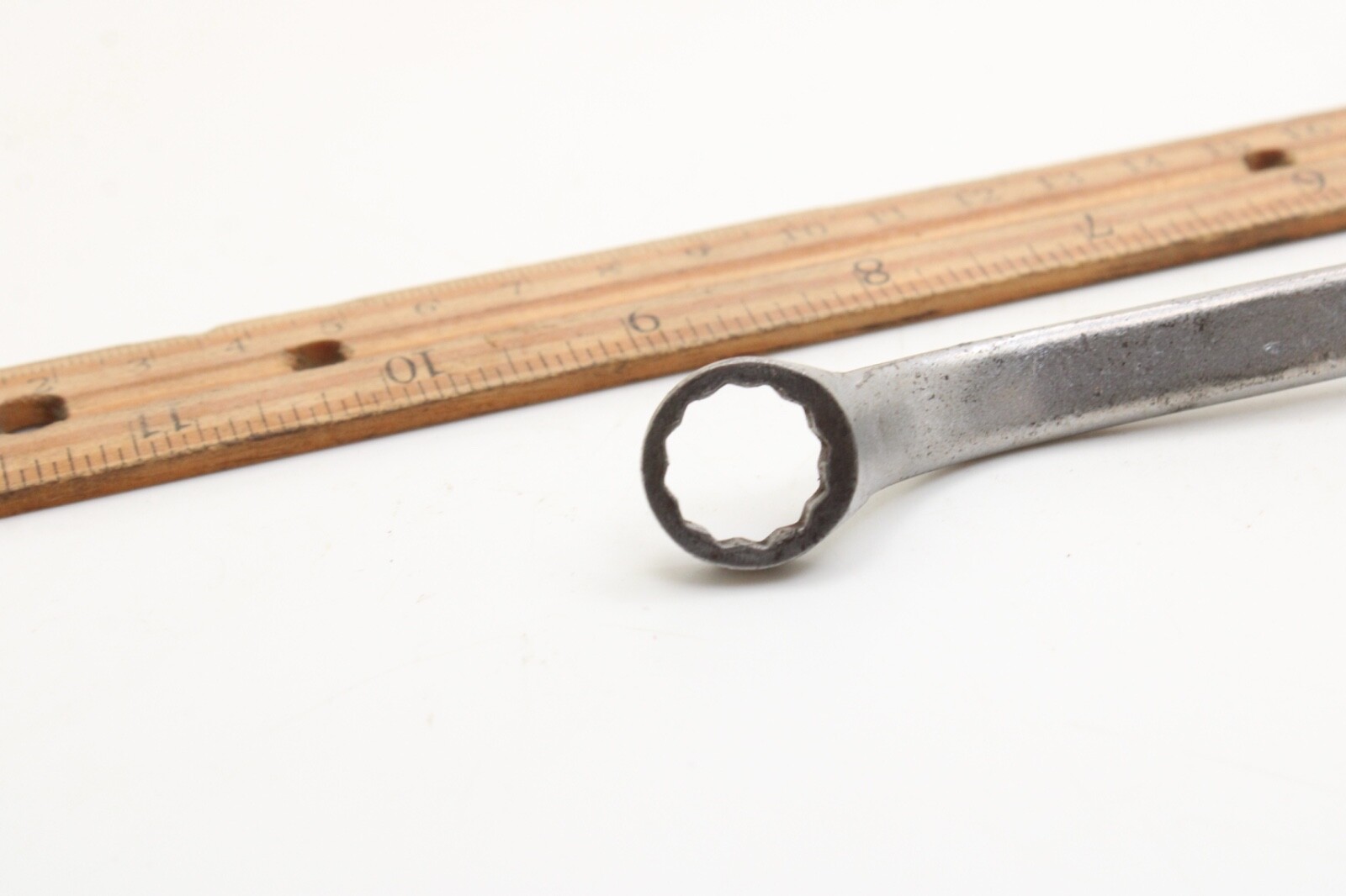 GILLER 2214 1/2″ X 7/16″ SAE Chrome Double Offset Box End Wrench USA
