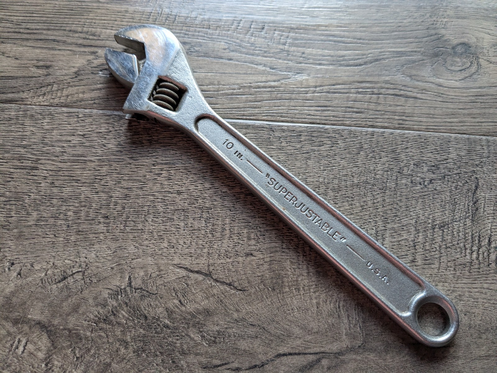 J.H. Williams & Co. SUPERJUSTABLE 10″ Adjustable Wrench Forged Alloy Made in USA