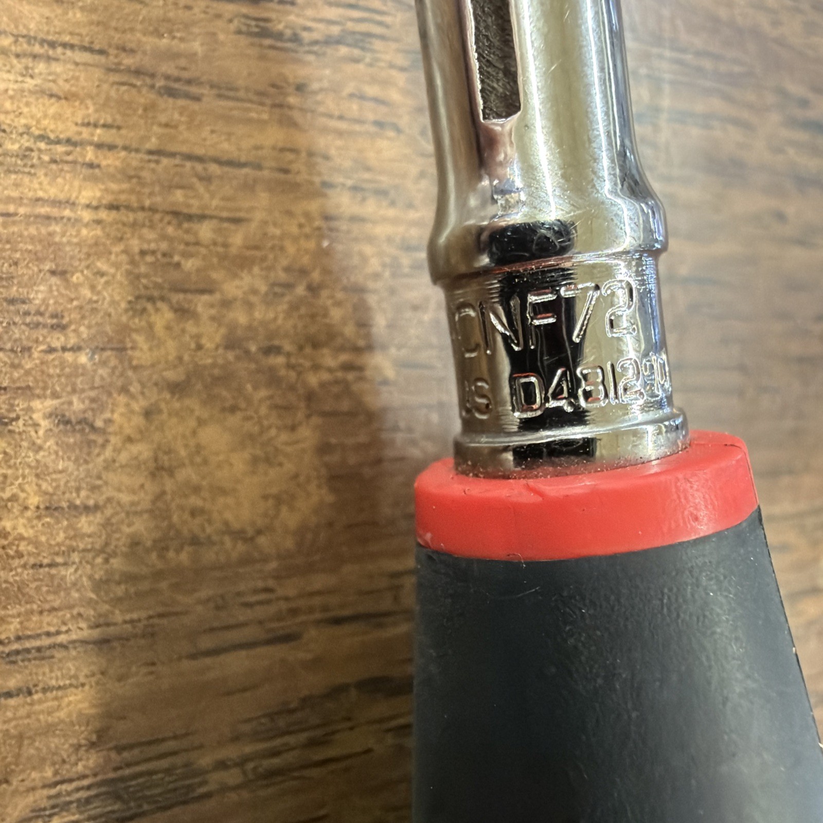 Snap-on FHCNF72 3/8″ Compact Swivel Round Head Ratchet Red Eps005729