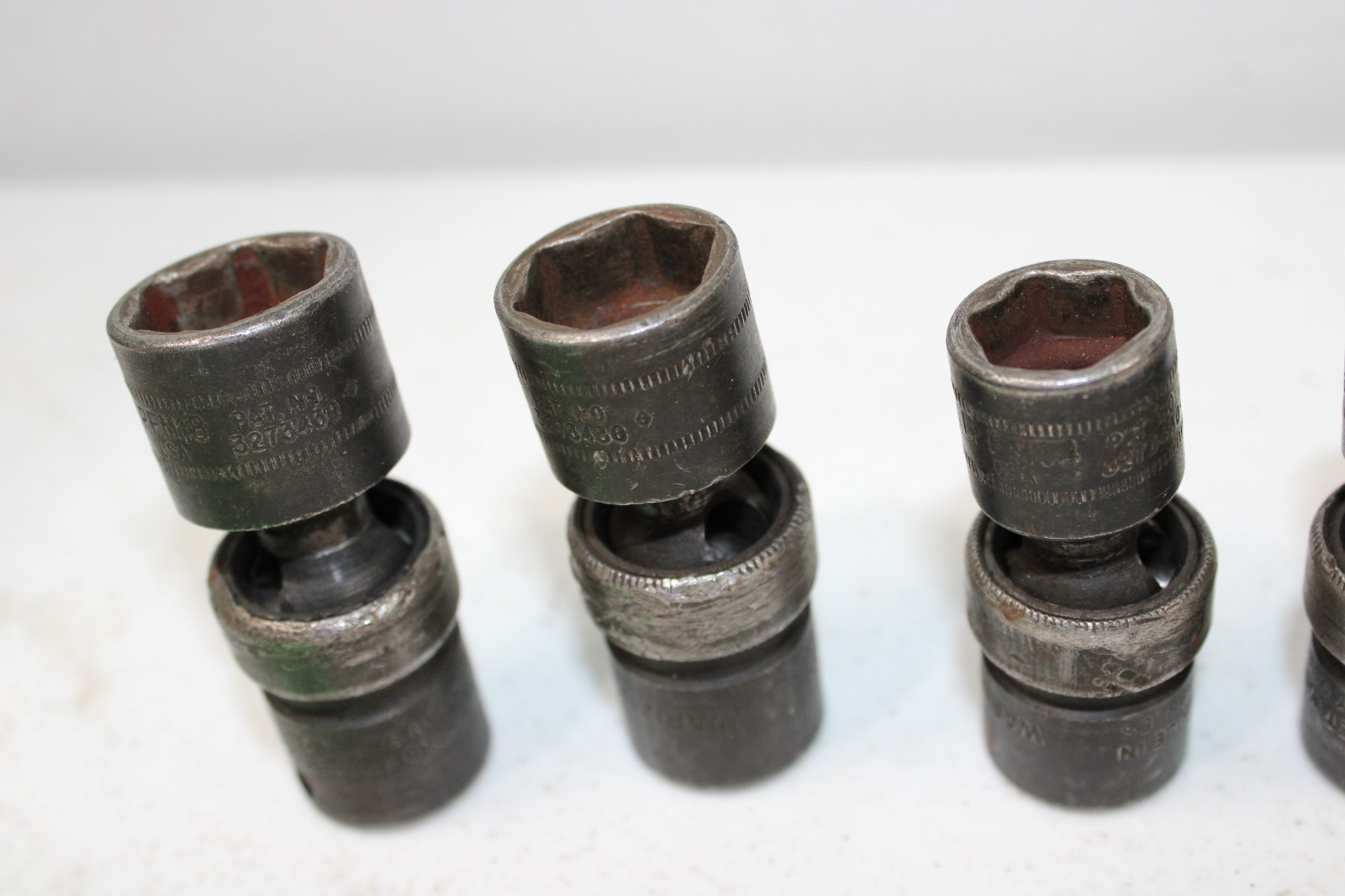Snap on 6 pc 3/8” Drive 6-Point Metric Shallow Impact Swivel Socket Set 10mm-18m