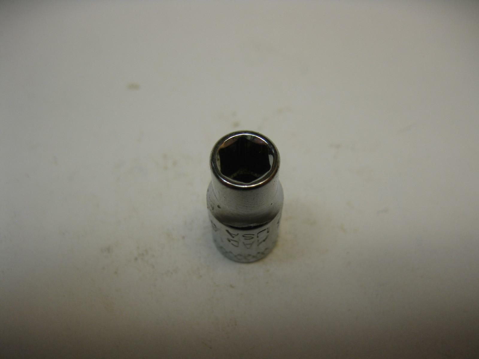 MAC tools 1/4″ drive 6mm metric 6 point SOCKET USA M66MMR Nice!