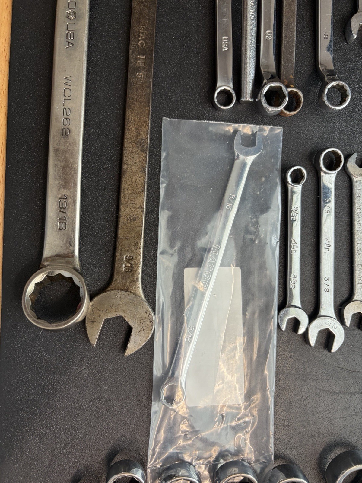 Mac, Matco Tools Wrench Lot Of 39