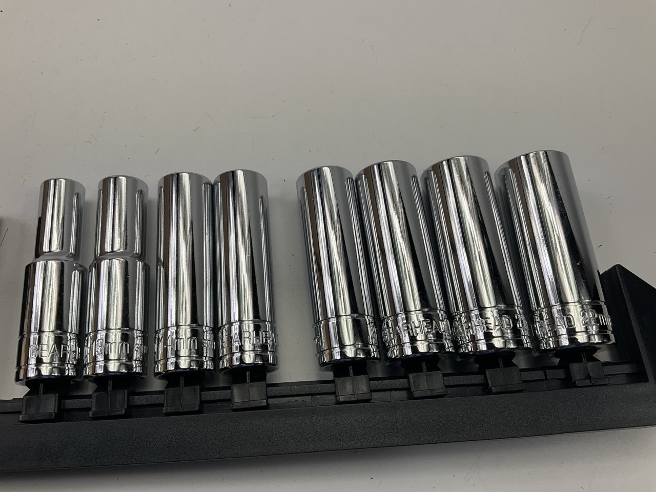 Gearhead GH4220 1/2″ Drive Metric Deep Socket Set – 9 Piece