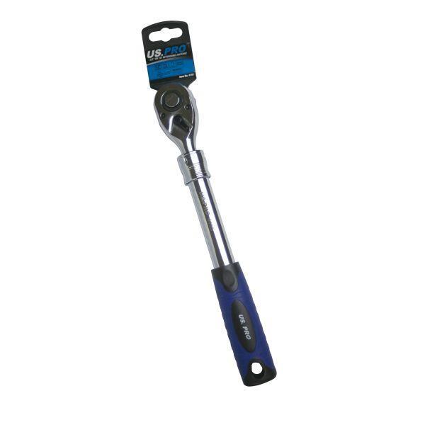 US PRO 1/2″ Drive Extendable Ratchet 12″ – 18″ 310mm – 440mm 4155