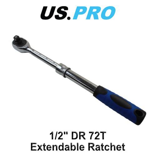 US PRO 1/2″ Drive Extendable Ratchet 12″ – 18″ 310mm – 440mm 4155