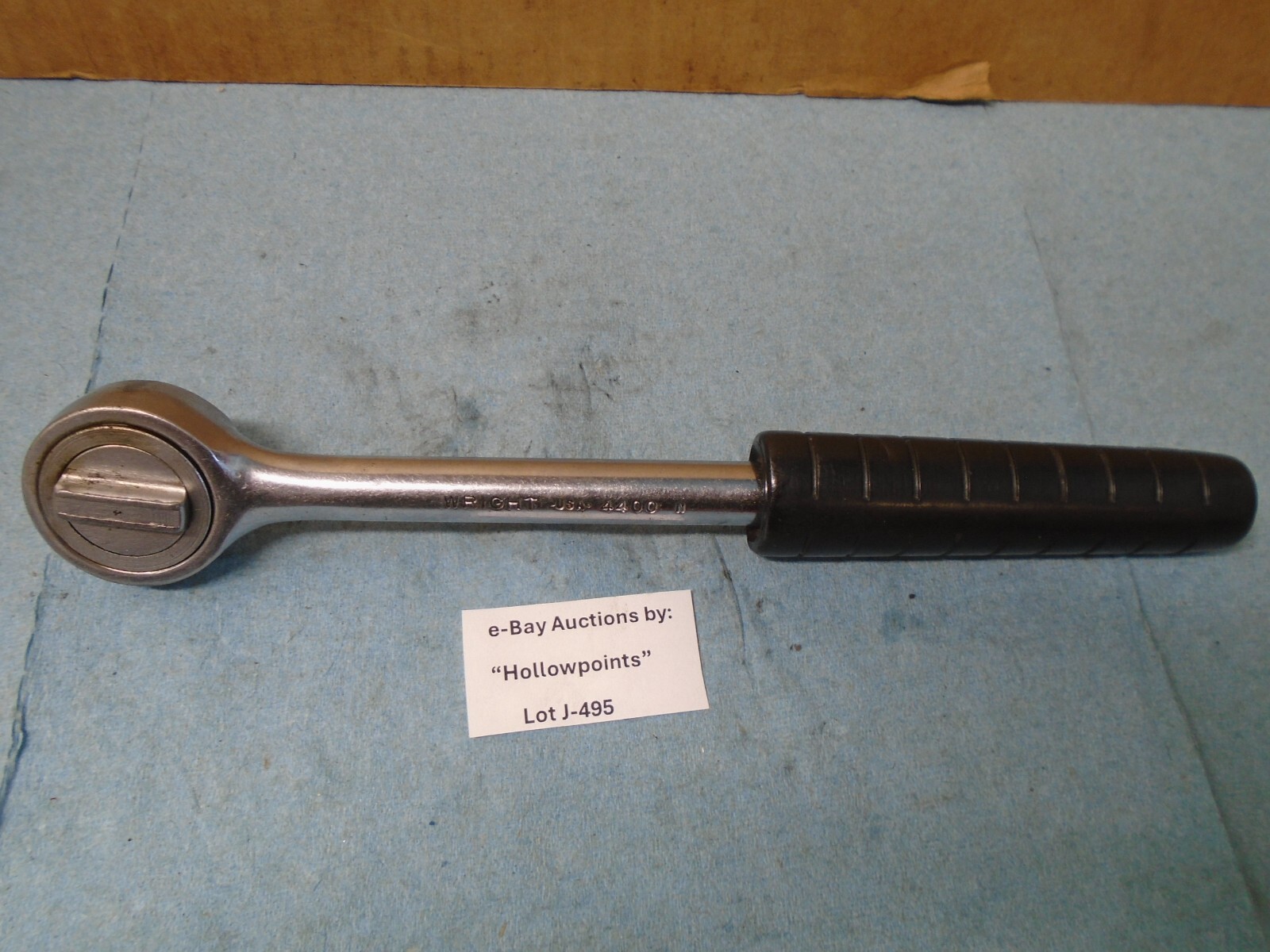 Wright 4400 Ratchet 1/2″ Drive Classic Old School Tootsie Roll Handle J495