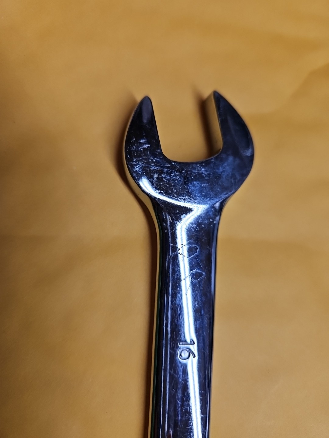 BlackHawk 16MM Full Polish 12 Point Combination Wrench BW-1116MP USA Made Tool.