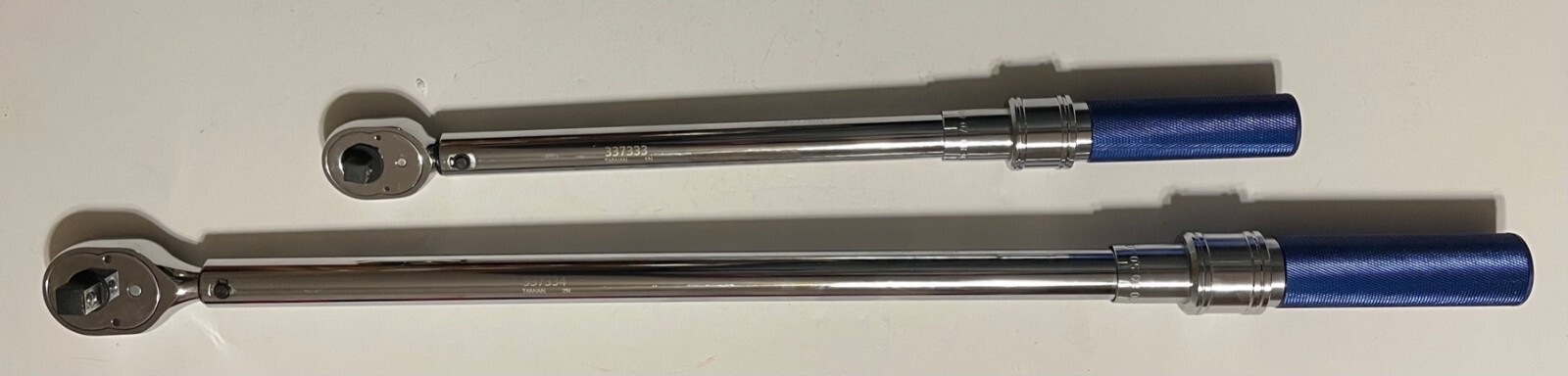 2 Kobalt 337334 1/2″ and 337333 3/8 dr Touque Bar Wrenches Both unused