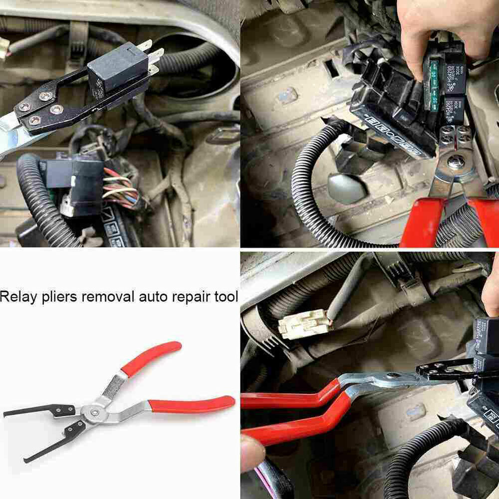 Universal Automotive Relay Disassembly Clamp Fuse Puller Car Remover Pliers C I.