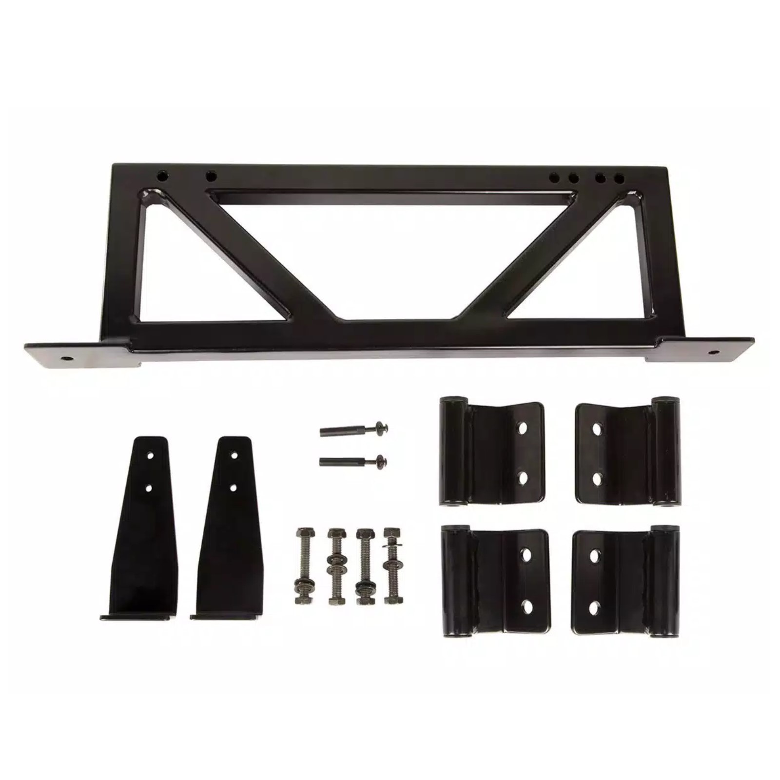 Rugged Ridge Black Stainless Steel Wall Door Mount Kit for 87-95 Wrangler YJ