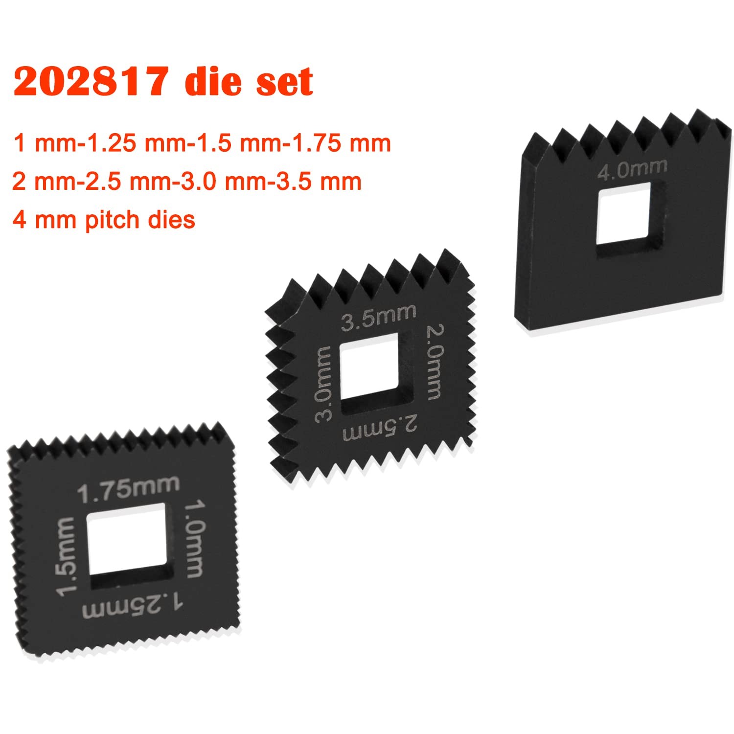For OTC 7402 Universal Outside Thread Chaser Repair Tool & 202817 Metric Die Set