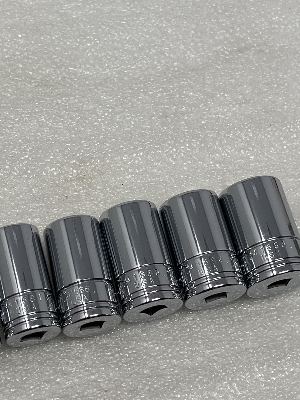 SK Tools 1/4″ Drive, 6 Point, Semi Deep Metric 11 Piece Socket Set, 5mm-15mm New