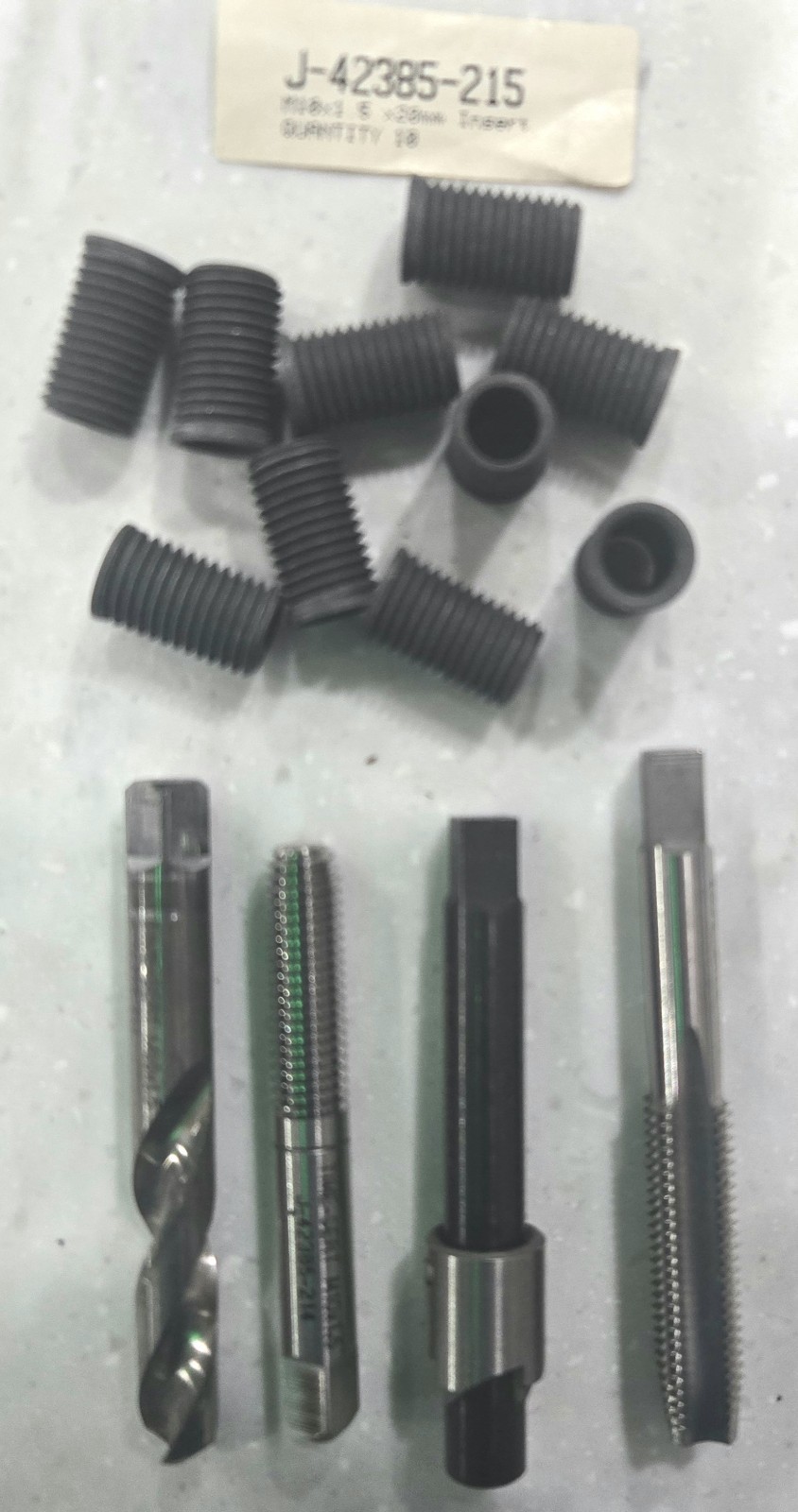 Time-Sert M10x1.5 x20mm Thread Repair Set Ten Inserts