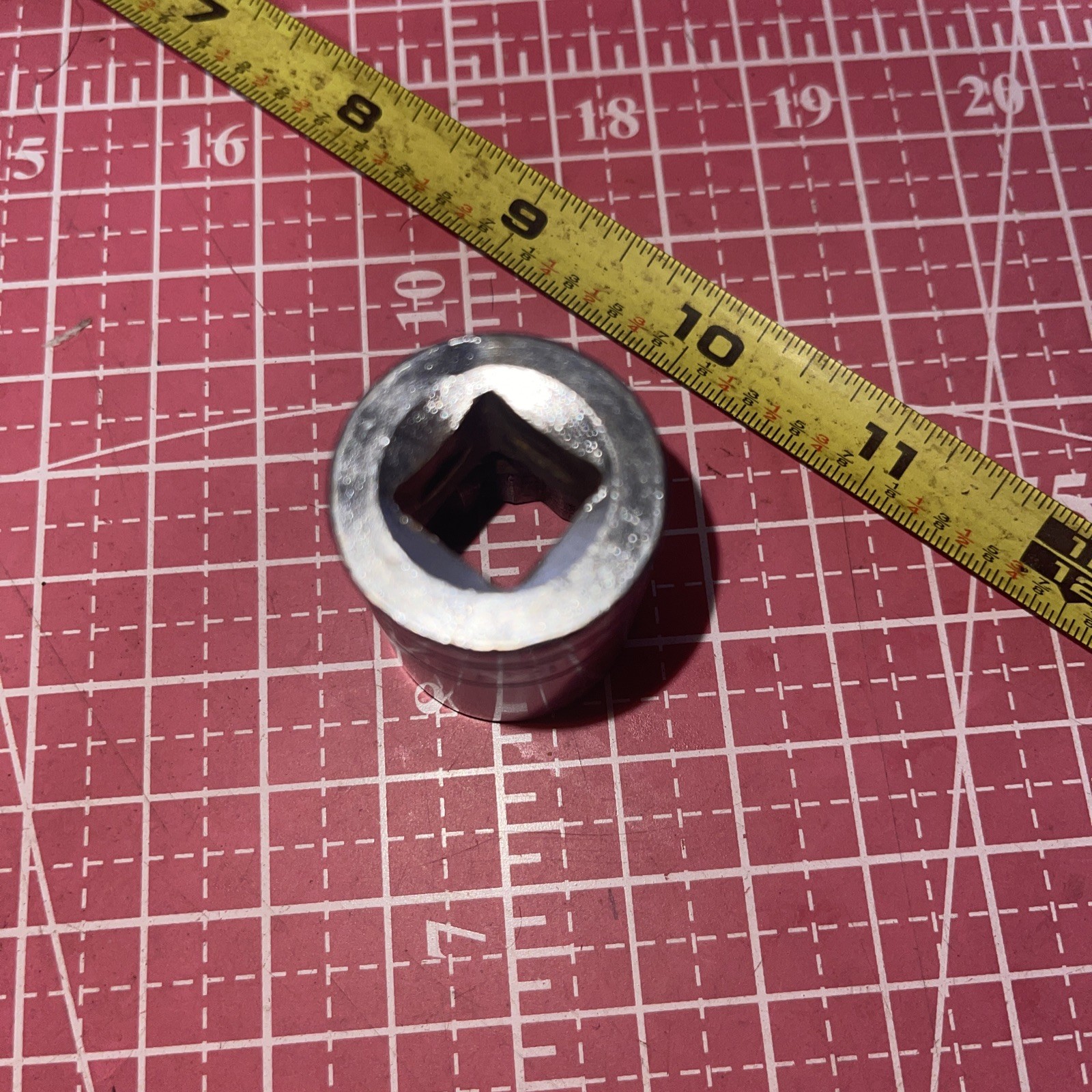 S-K USA 40126 13/16 In SAE 1/2” Drive 12 Point Socket Vintage SK 13/16” 1/2