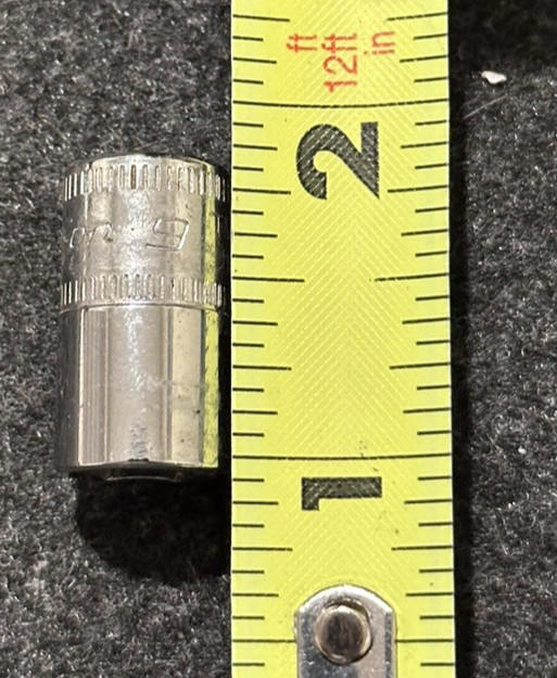 Snap-on 1/4″ Drive 6 pt. 9 mm Socket TMM9