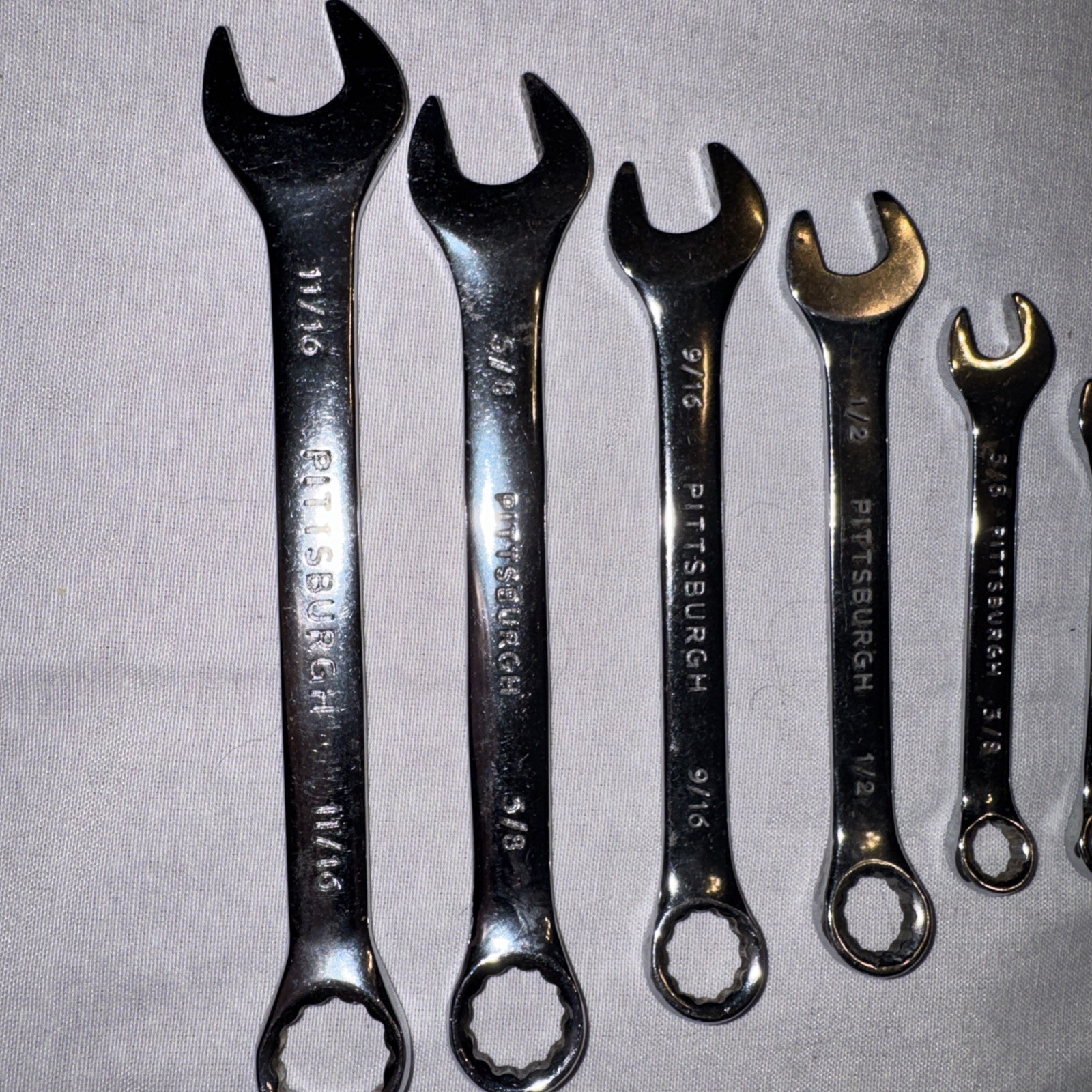 Set of 6 Pittsburgh metric universal combination standard and metric in one wren