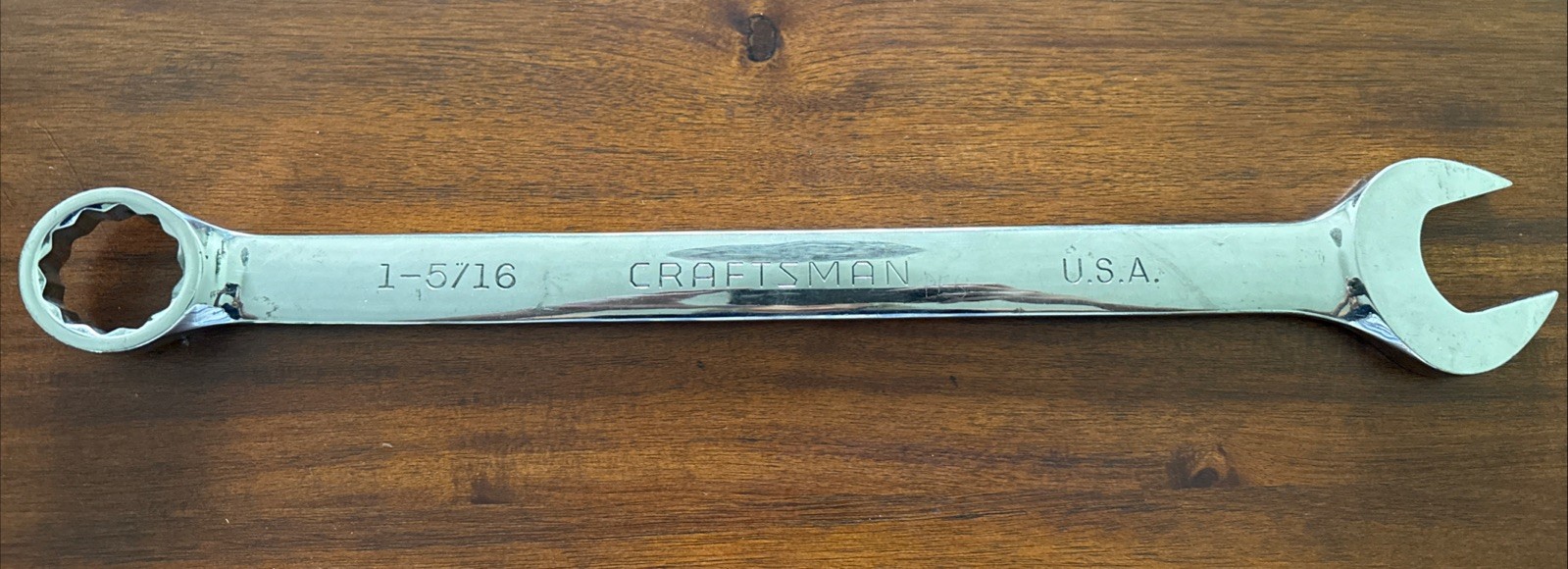 Craftsman Professional 1-5/16″ Combination Wrench 12 Point 45953 Made in USA