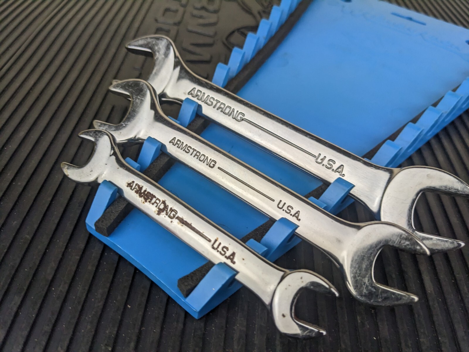 #ax358 Armstrong Tools USA 3pc SAE Double Open End Wrench Set 3/8″ – 11/16″ GMTK
