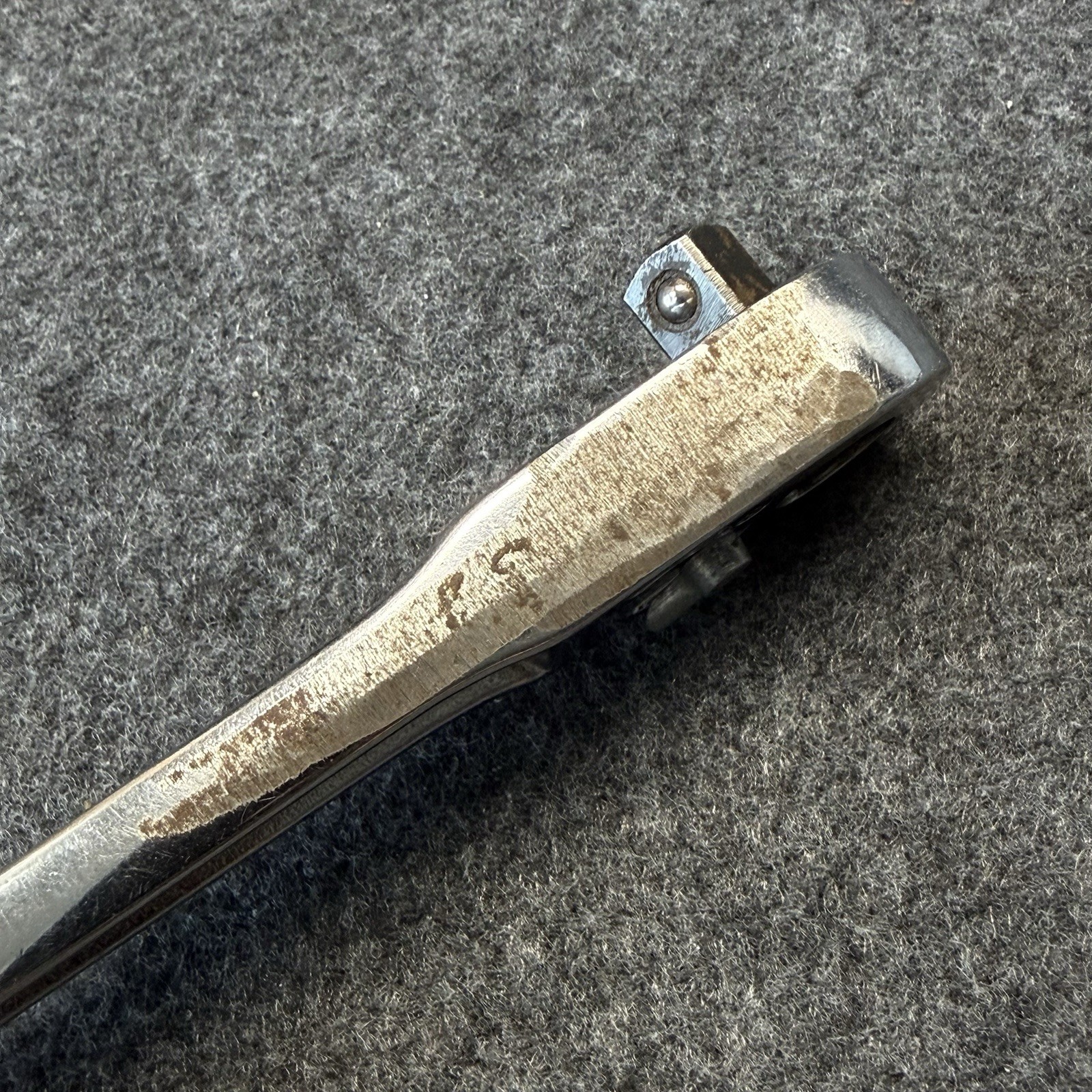 Snap-on FN720A 3/8″ Drive 6″ Long Chrome Short Handle Ratchet USA