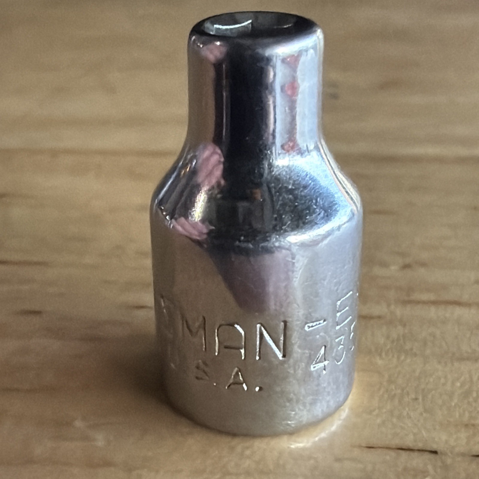 Craftsman 4mm Shallow Socket 1/4″ Drive 6 Point EE Series 43505 Made in USA USA