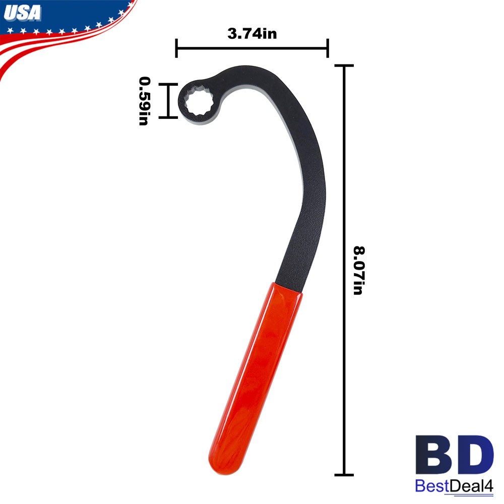 Injection Pump Gear Puller Lock Nut Wrench Fit Dodge Cummins Engine Barring Tool