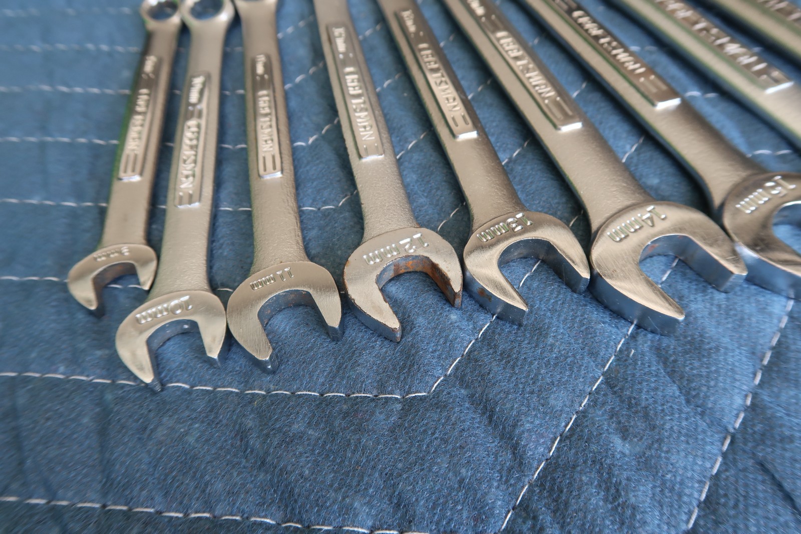 9 – Craftsman Metric Combinations Wrenches -VV- See description for sizes. USA