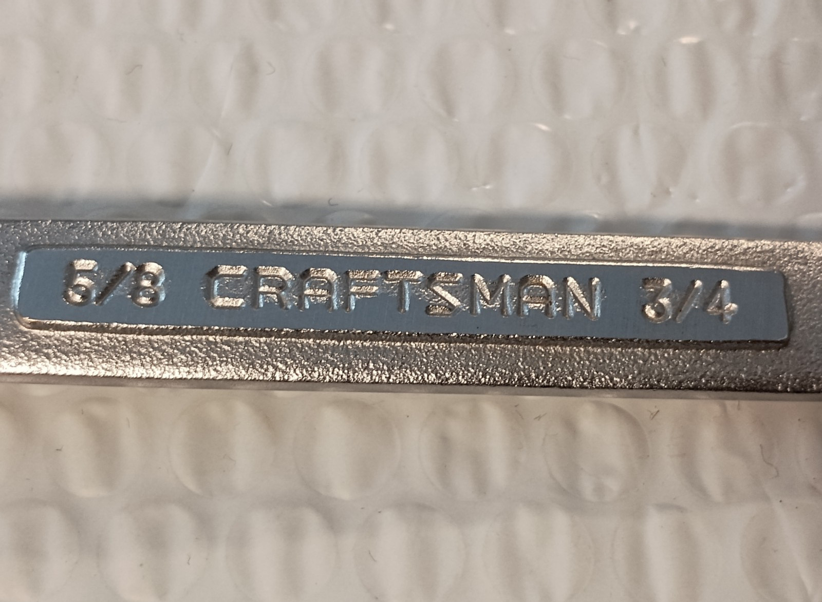 CRAFTSMAN TOOLS VV43862, 5/8″ x 3/4″ DOUBLE BOX WRENCH, 6″ LONG, 12 POINT.