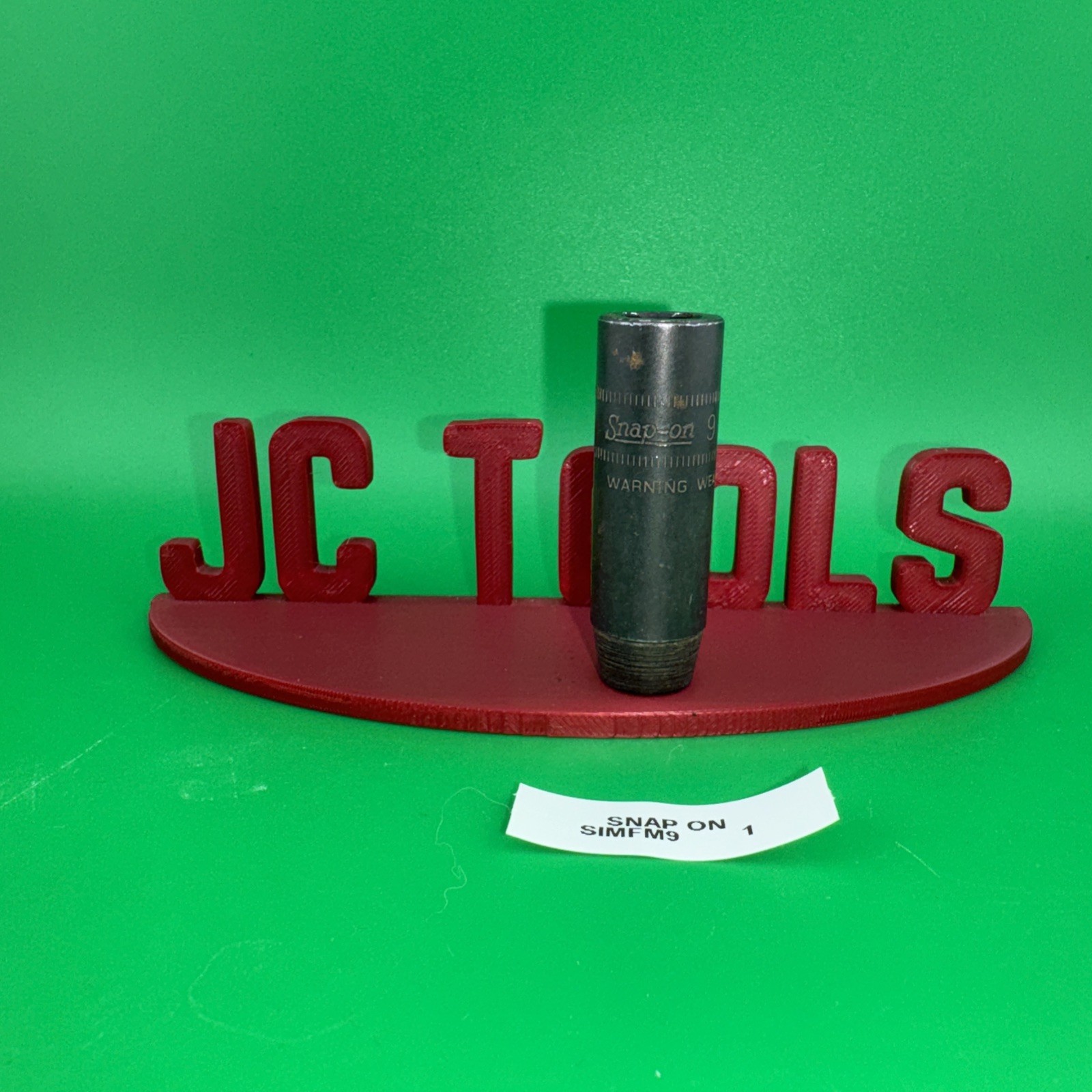Snap On SIMFM9 3/8″ Drive 6-Point Metric 9mm Deep Impact Socket 1
