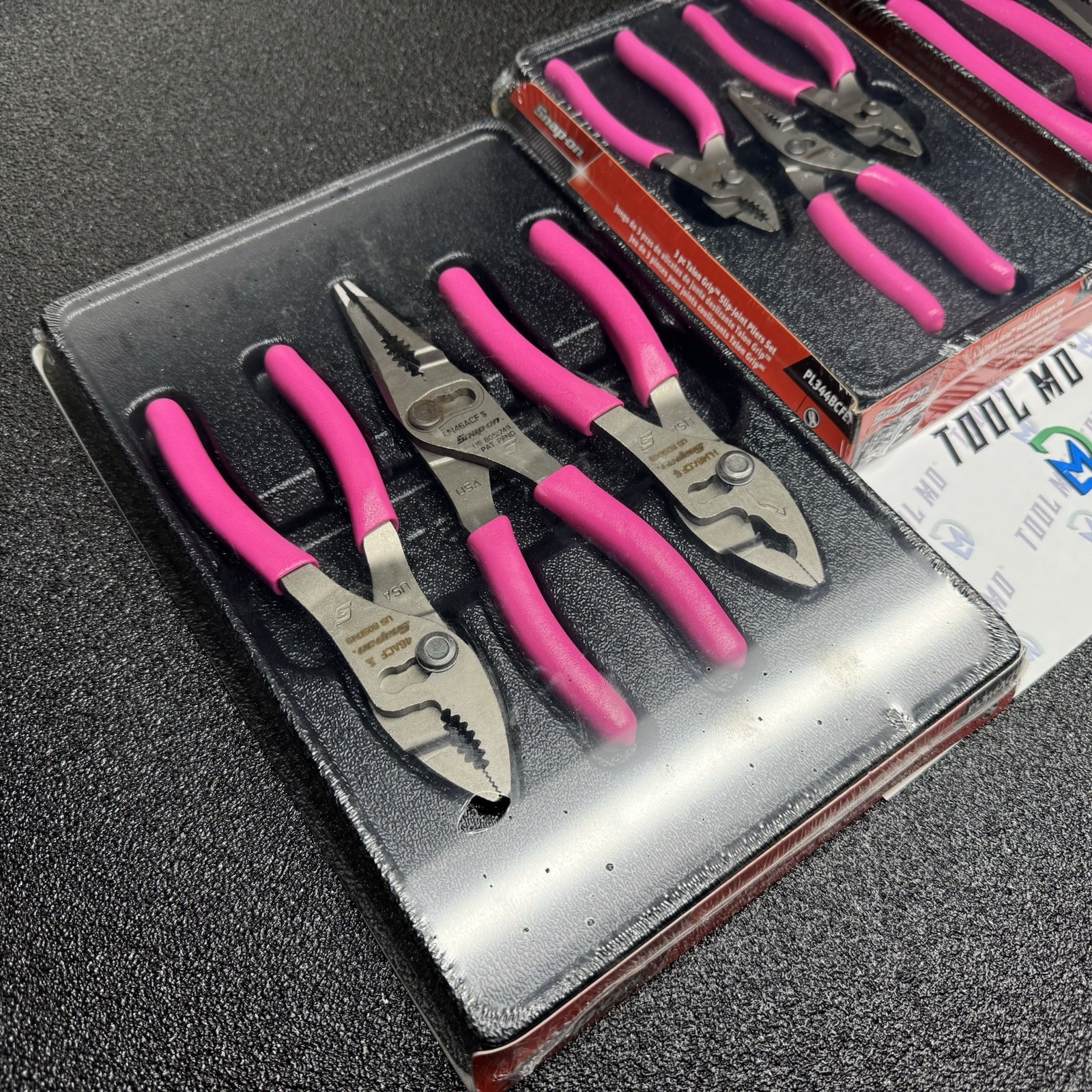 Snap-on Tools LIMITED ELECTRIC PINK Pliers Set PL347ACFEP PL346ACFEP PL344BCFEP