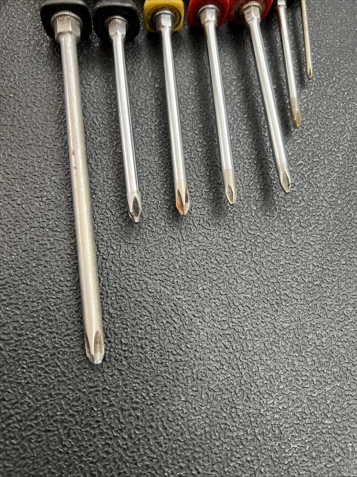 ⭐️Lot 22 Snap On Phillips Flat Head Screwdriver Set SSDP SSDSets 🔥vintage
