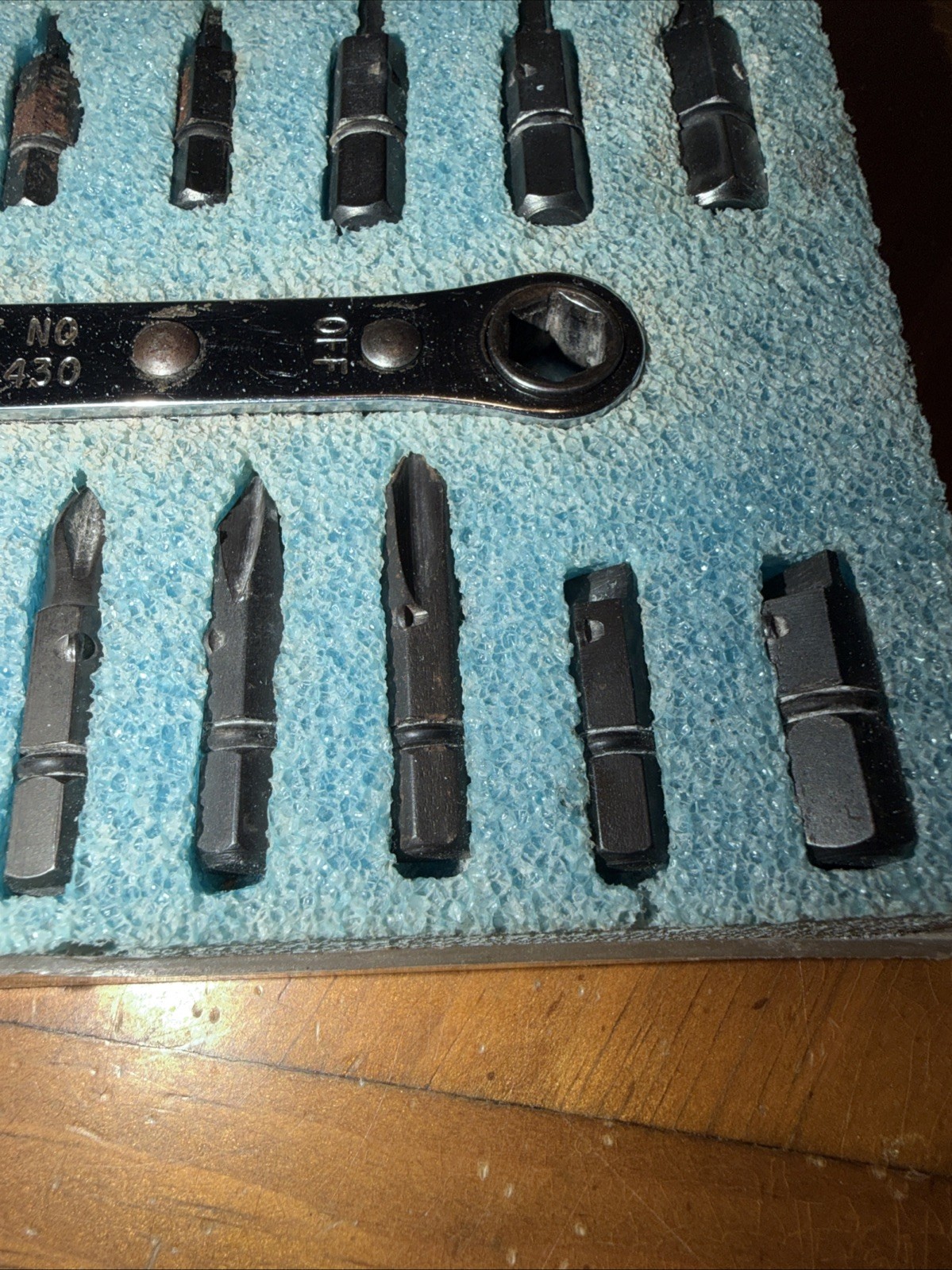 Snap-On 20 Pc Offset Ratcheting Box Wrench Set CRA180BK