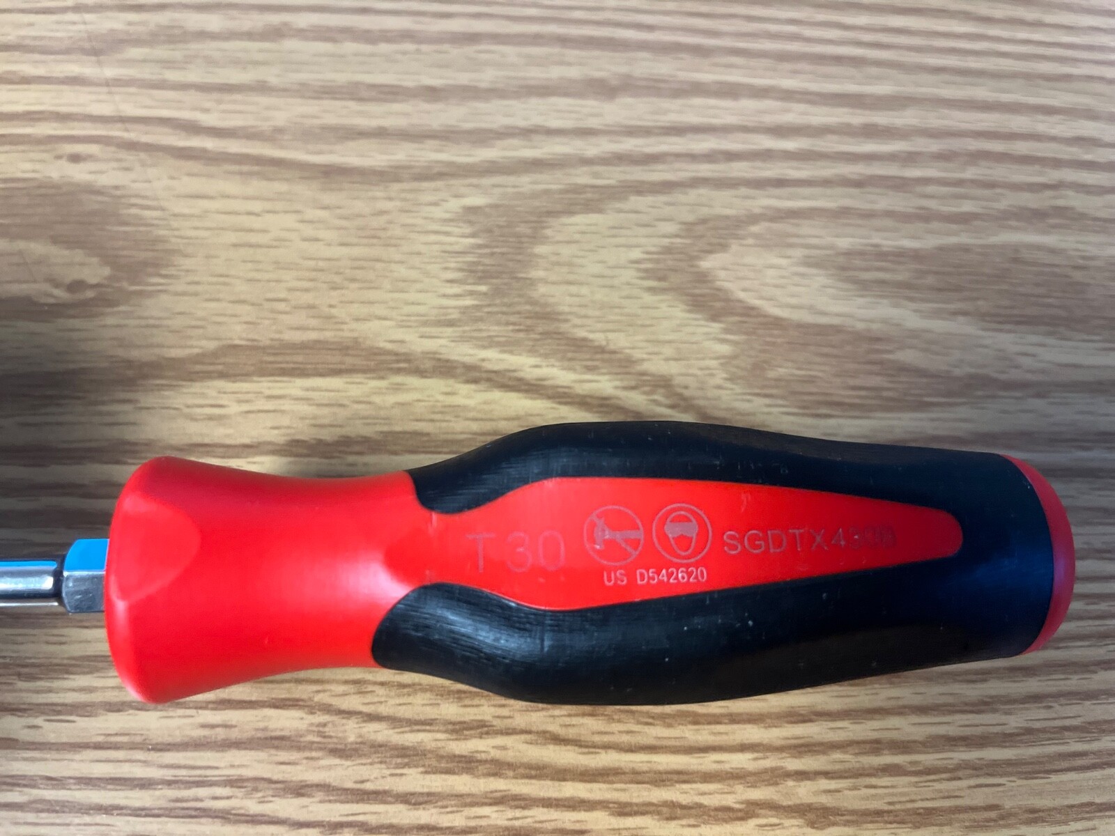 SNAP ON – SGDTX430B – T30 TORX SCREWDRIVER CUSHION GRIP HANDLE SGDTX430B #2B****