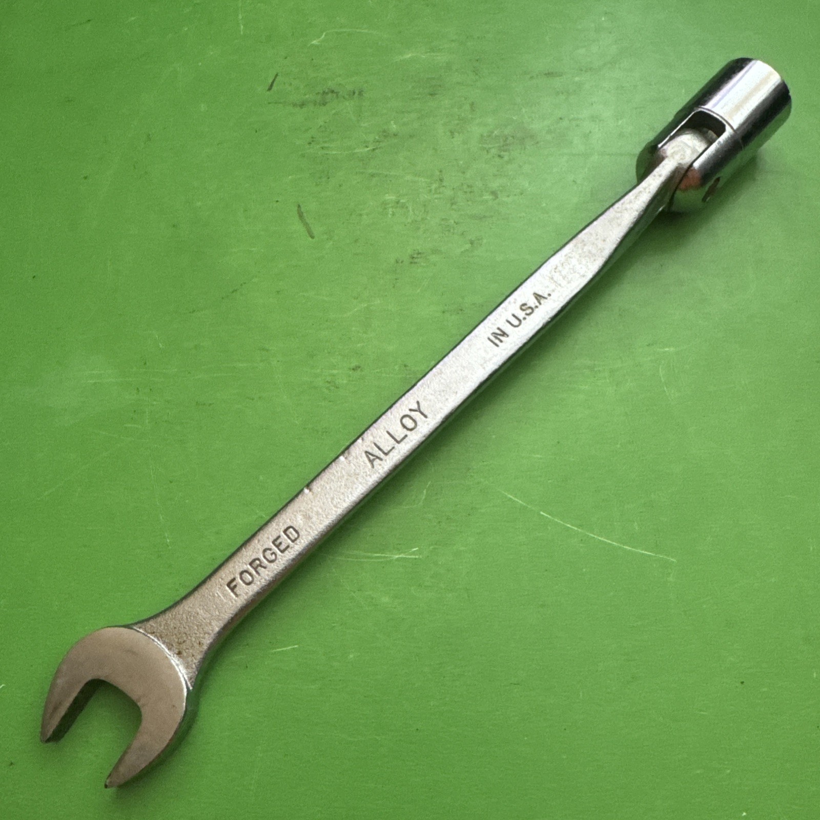 S-K USA 12 Point Flex Head Socket Open End Saltus Wrench SAE Size 5/8″ MPN FC-20