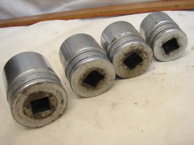 Set Snap-On 1/2″ Drive Shallow/Standard Length 6-Pt Sockets 7/16 – 1-1/4″ Tools