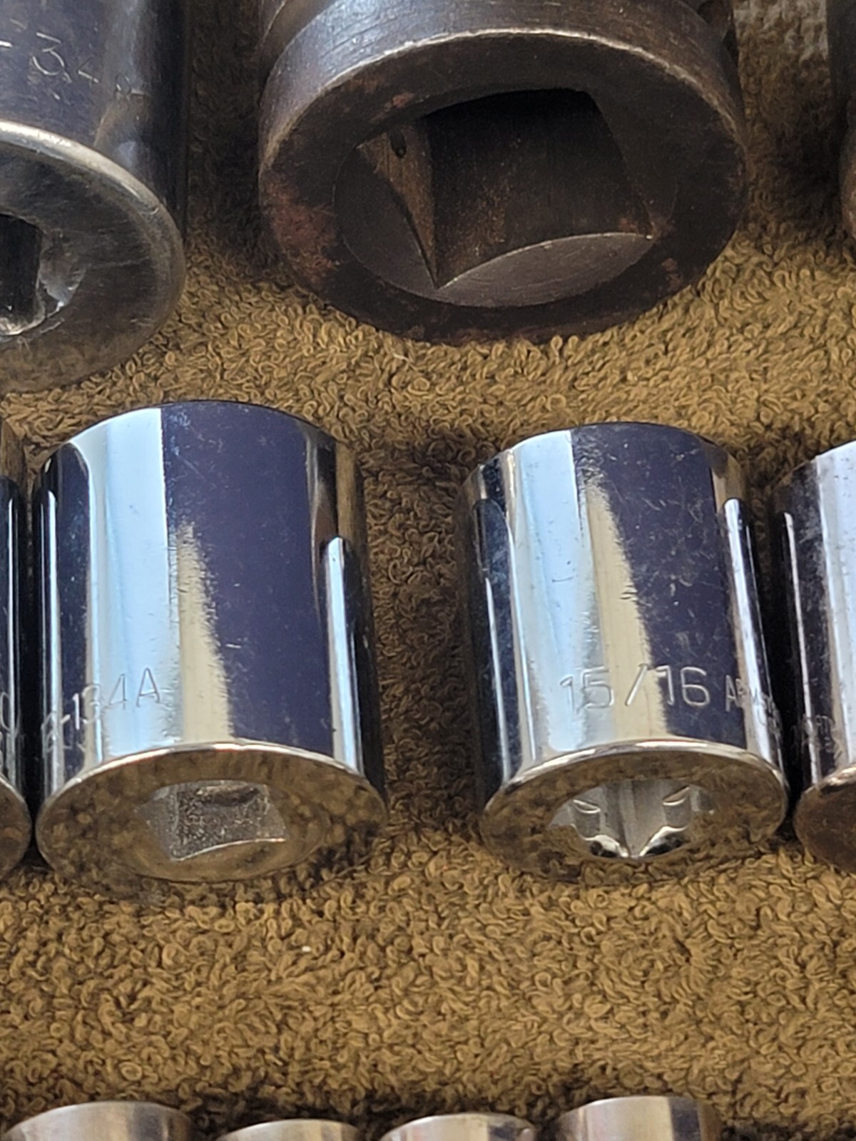 23 Armstrong Impact Socket 1/2 3/4 1″ Drive 1-1/4 1/16 15 7/8 13 9 11/32 Sae Set