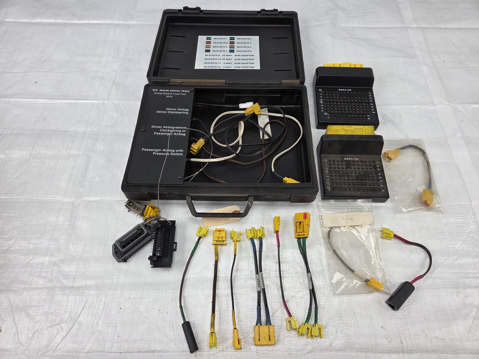 MILLER TOOL 8310 SRS SYSTEM LOAD TOOL-12 Piece set 8443-55